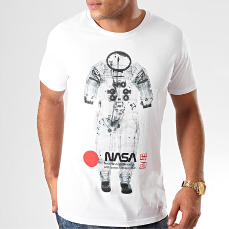 NASA - Tee Shirt X-Ray Suit Blanc