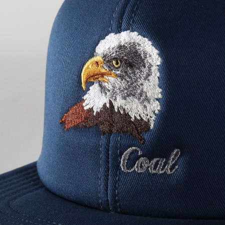 Coal Headwear - Casquette Trucker The Wilds Bleu Marine Blanc