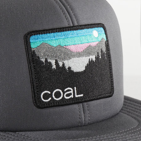 Coal Headwear - Casquette Trucker The Hauler Gris Noir