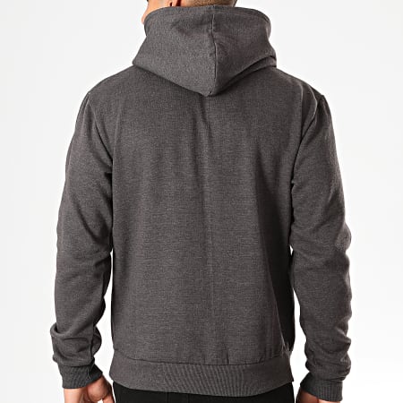 Paname Brothers - Sweat Capuche Soly Gris Anthracite