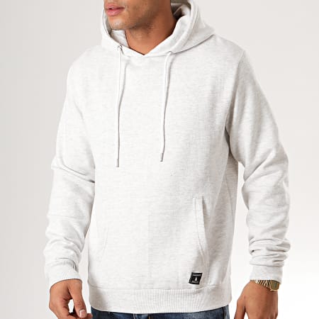Paname Brothers - Sweat Capuche Soly Ecru Chiné