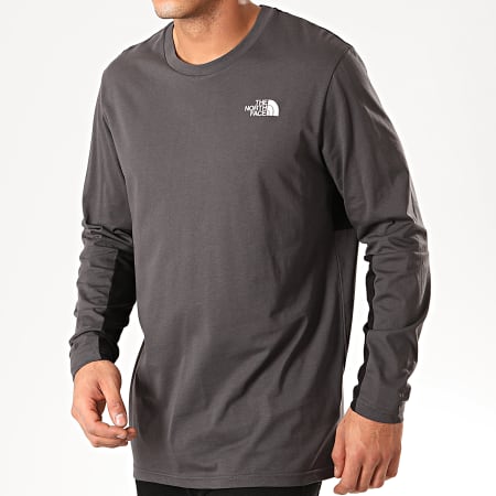 The North Face - Tee Shirt Manches Longues Rage 3XXF Gris Anthracite