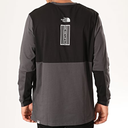 The North Face - Tee Shirt Manches Longues Rage 3XXF Gris Anthracite