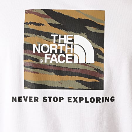 The North Face - Tee Shirt Red Box 2TX2 Blanc