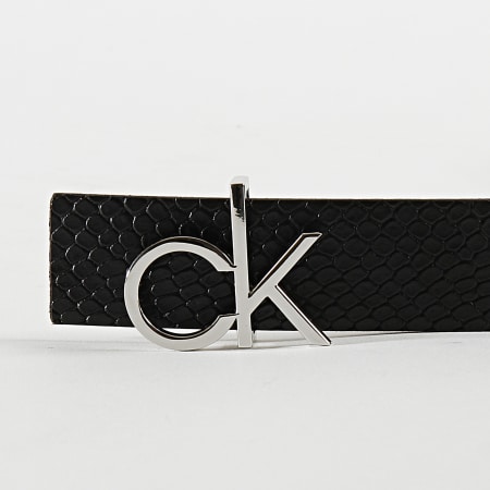 Calvin Klein - Ceinture Femme Réversible Rev Giftpack 6079 Noir