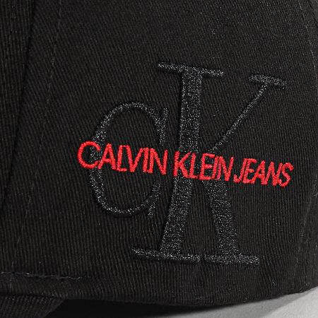Calvin Klein - Casquette Side Monogram 6283 Noir
