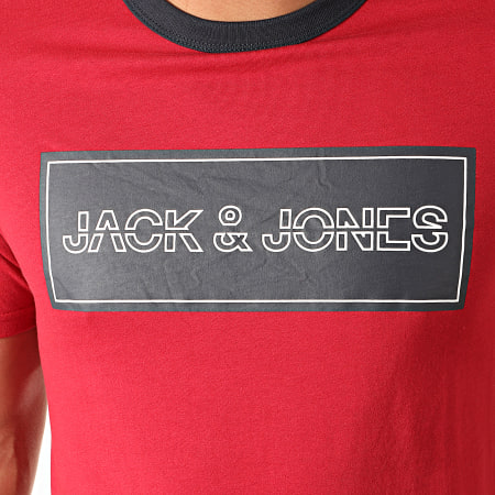 Jack And Jones - Tee Shirt Island Rouge