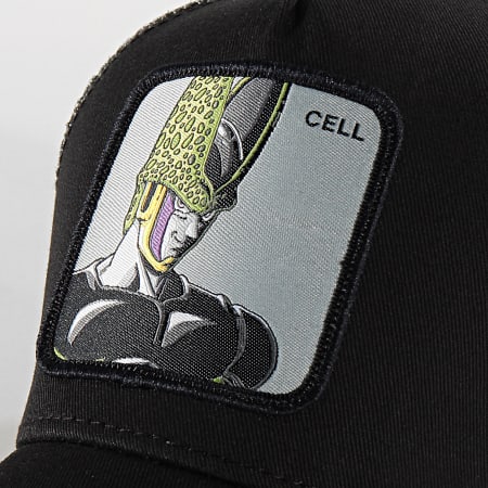 Capslab - Casquette Trucker Cell Gris Noir