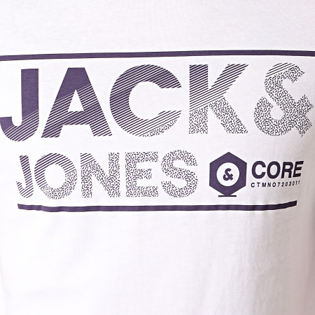 Jack And Jones - Tee Shirt Sead Blanc