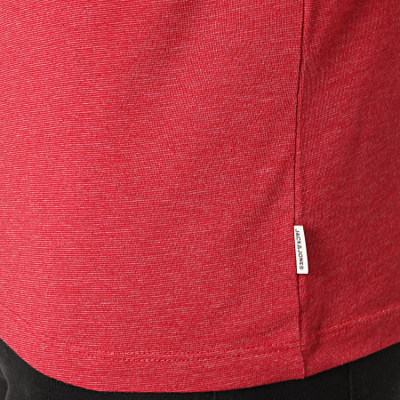 Jack And Jones - Tee Shirt Febby Rouge Chiné