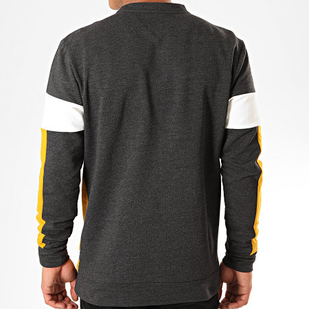 Only And Sons - Sweat Crewneck Dustin Gris Anthracite Chiné