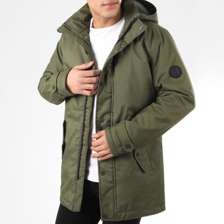 Only And Sons - Parka Favour Walther Vert Kaki