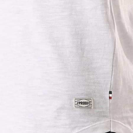 Produkt - Tee Shirt Poche Oversize Slub Blanc