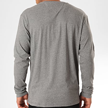 Tommy Jeans - Tee Shirt Manches Longues Classics 6959 Gris Chiné