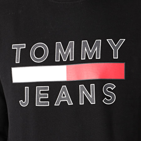 Tommy Jeans - Sweat Crewneck Essential Graphic 7413 Noir
