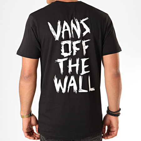 Vans - Tee Shirt Scratched A49KR Noir