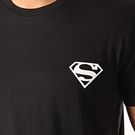 DC Comics - Tee Shirt Logo Recto Verso Noir