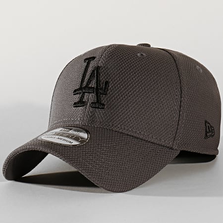 New Era - Casquette Fitted 39Thirty Team 12134684 Los Angeles Dodgers Gris