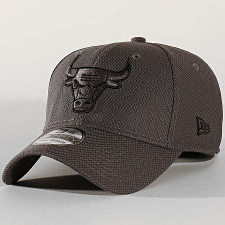 New Era - Casquette Fitted 39Thirty Team 12134685 Chicago Bulls Gris