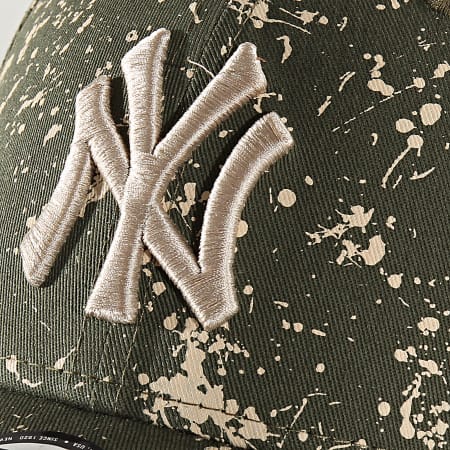 New Era - Casquette 9Forty MLB Paint Pack 12134845 New York Yankees Vert Kaki