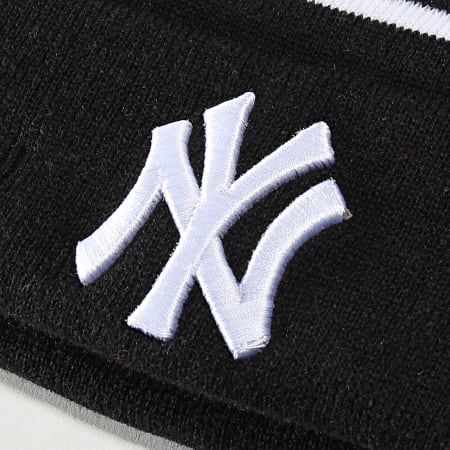 New Era - Bonnet Bobble Knit 12134848 New York Yankees Noir Blanc