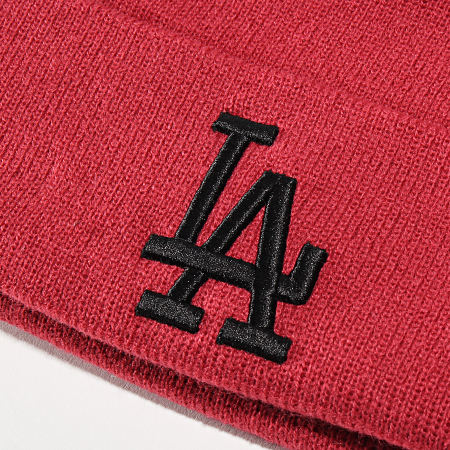 New Era - Bonnet League Essential Cuff Knit Los Angeles Dodgers 12134916 Bordeaux