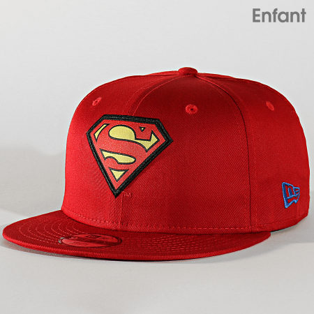 New Era - Casquette Enfant 9Fifty Character 12134945 Superman Rouge
