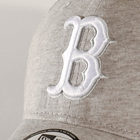 New Era - Casquette Fitted 39Thirty Jersey 12134963 Boston Red Sox Gris Clair