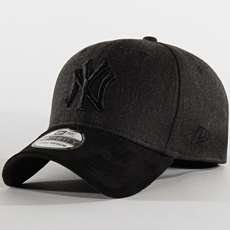 New Era - Casquette Fitted 39Thirty Heather Co 12135003 New York Yankees Noir Chiné