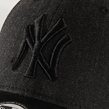 New Era - Casquette Fitted 39Thirty Heather Co 12135003 New York Yankees Noir Chiné