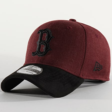 New Era -  Casquette Fitted 39Thirthy Heather Co 12135005 Boston Red Sox Bordeaux Noir
