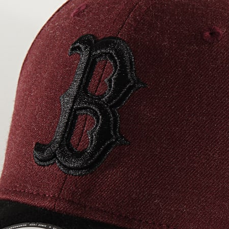 New Era -  Casquette Fitted 39Thirthy Heather Co 12135005 Boston Red Sox Bordeaux Noir
