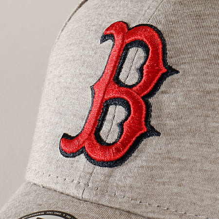 New Era - Casquette Enfant 9Forty Essential Jersey 12145478 Boston Red Sox Gris Chiné
