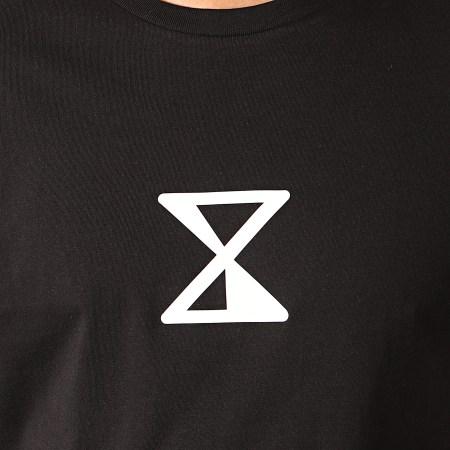 Rilès - Tee Shirt Logo Recto Verso Noir