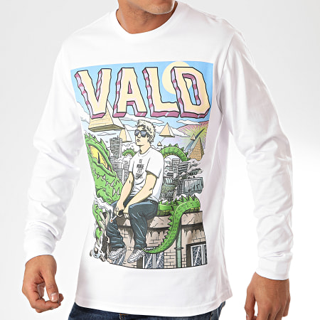 Vald - Maglietta a maniche lunghe Cruel World bianca