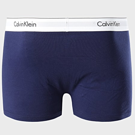 Calvin Klein - Lot De 2 Boxers NB1086A Vert Kaki Bleu Marine