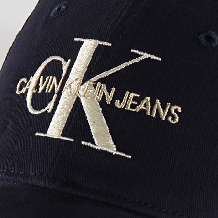 Calvin Klein - Casquette Monogram 6246 Bleu Marine