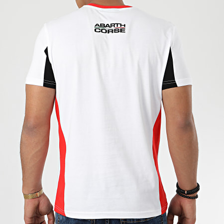 F1 et Motorsport - Tee Shirt Replica Race Abarth Corse ABTS01 Blanc