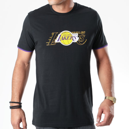 New Era - Tee Shirt NBA Graphic Los Angeles Lakers 12123910 Noir