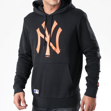 New Era - Sweat Capuche MLB Seasonal Team Logo New York Yankees 12123927 Noir