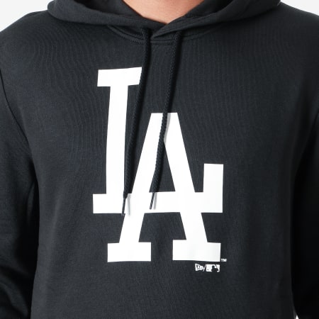 New Era - Sweat Capuche MLB Seasonal Team Logo Los Angeles Dodgers 12123929 Noir