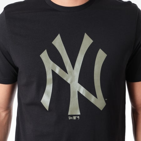 New Era - Tee Shirt MLB Seasonal Team Logo New York Yankees 12123934 Noir