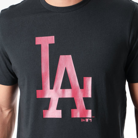 New Era - Tee Shirt MLB Seasonal Team Logo Los Angeles Dodgers 12123939 Noir