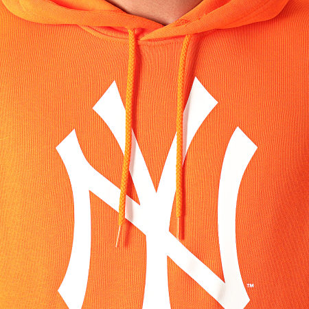 New Era - Sweat Capuche MLB Seasonal Team Logo New York Yankees 12123940 Orange