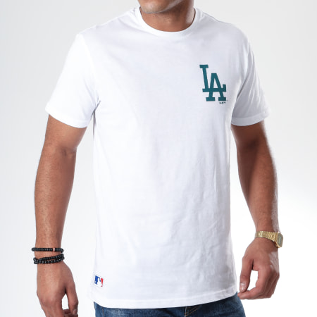 New Era - Tee Shirt MLB Far East Los Angeles Dodgers 12123947 Blanc