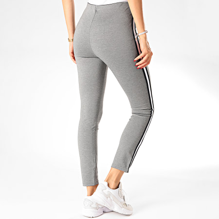 Tiffosi - Legging Femme A Bandes Clearly 2 Gris Chiné