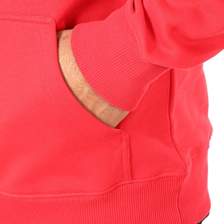 Calvin Klein - Sweat Capuche Monogram 4557 Rouge