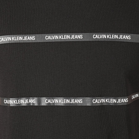 Calvin Klein - Tee Shirt Institutional Tape Detail 4564 Noir
