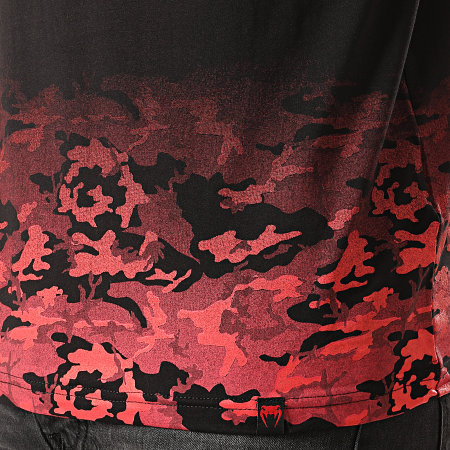 Venum - Tee Shirt Camouflage Classic 03526 Noir Rouge