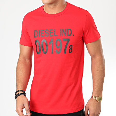 Diesel - Tee Shirt Diego 001978 00SASA-0AAXJ Rouge